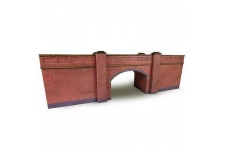Metcalfe PN146 Red Brick Railway Bridge N Gauge Card Kit