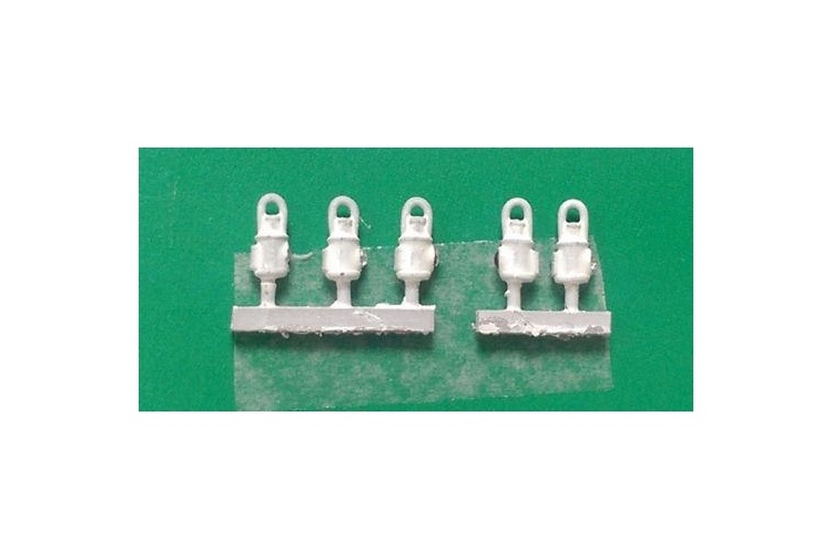 Springside LNER head and tail lamps - white (Pack of 5)
