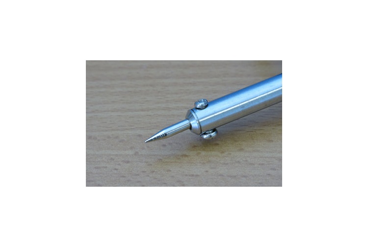 Expo Tools 77503 Economy 30 Watt Soldering Iron With Fine Pointed Tip Closeup
