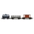 Hornby R60047 RailRoad Triple Wagon Pack Mixed Wagons With Brake Van Hornby R60047 RailRoad Triple Wagon Pack Mixed Wagons With Brake Van